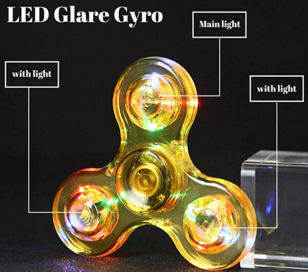 LED Light up Fidget Spinner Toys - Image 5