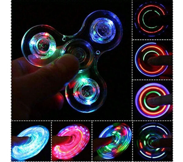 LED Light up Fidget Spinner Toys - Image 8