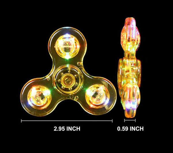 LED Light up Fidget Spinner Toys - Image 7