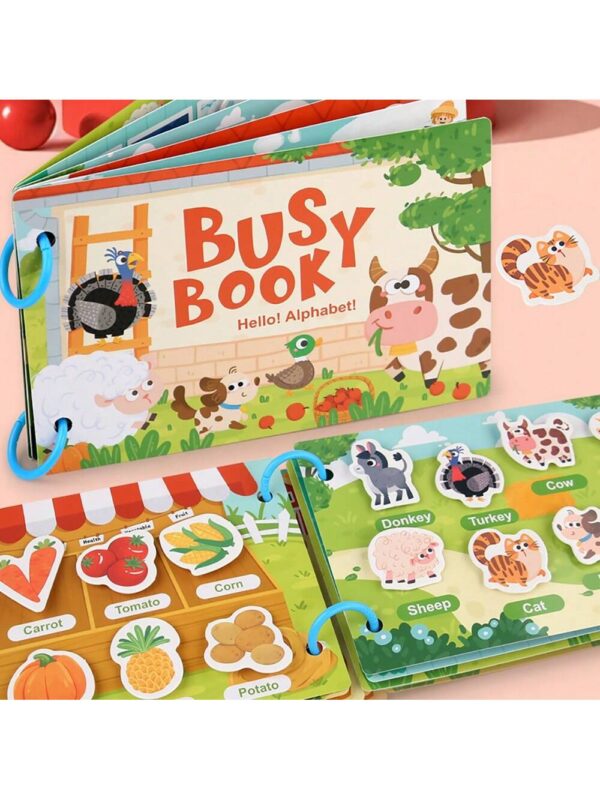 Toddler Busy Book - Image 3