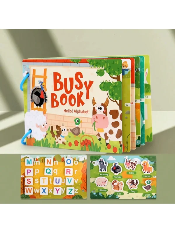 Toddler Busy Book - Image 2